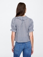 Relaxed Voile Ruffle Top