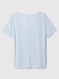 Women Linen T-shirt