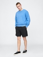 8" Linen-Cotton Shorts