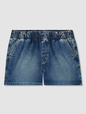 Kids Pull-On Denim Shorts