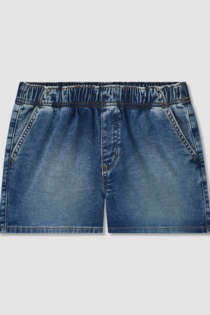 Kids Pull-On Denim Shorts