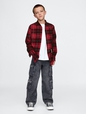 Kids Organic Cotton Flannel Shirt