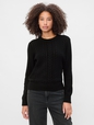 Cable-Knit Crewneck Sweater