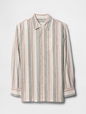 Kids Linen-Blend Shirt