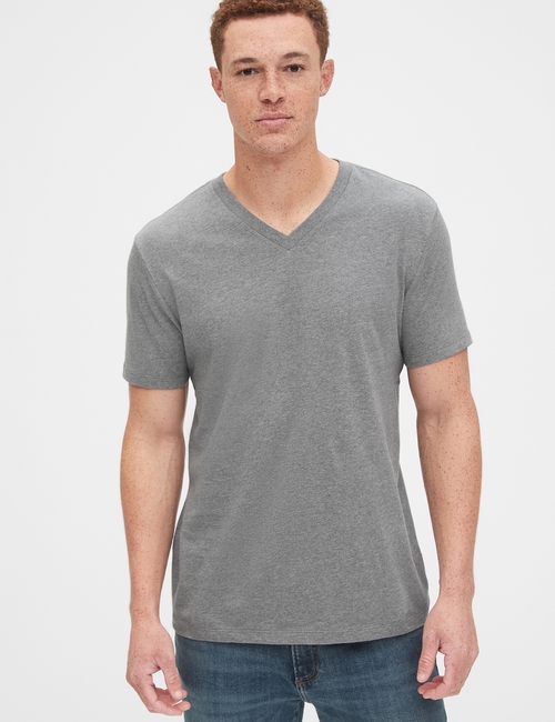 Jersey V-Neck T-Shirt