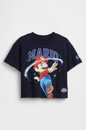 Toddler Super Mario Oversized Graphic T-Shirt