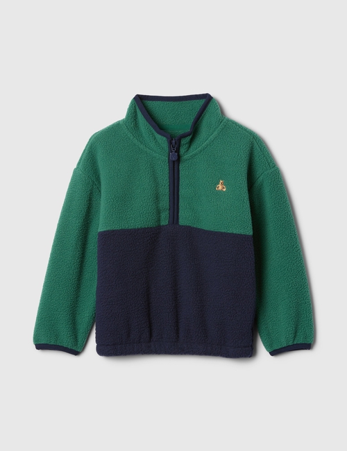 babyGap Sherpa Half-Zip Pullover