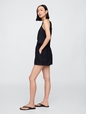 4" Mid Rise Pull-On Linen-Blend Shorts