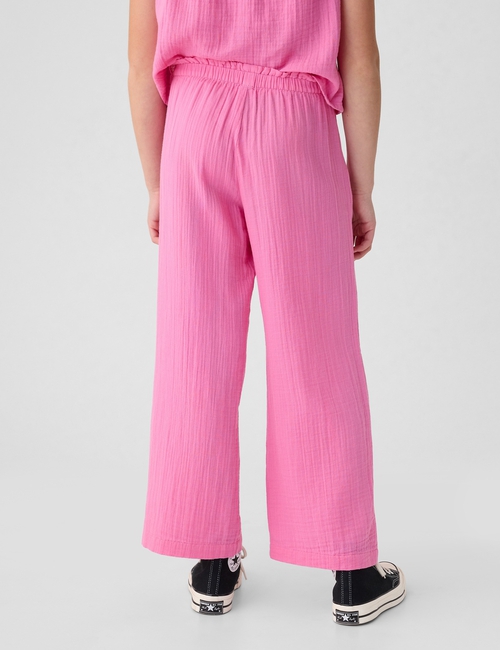 Kids Crinkle Gauze Pants