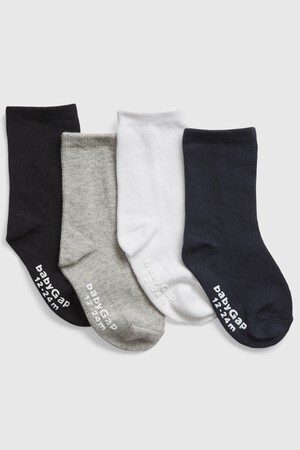 Toddler Crew Socks (4-Pack)