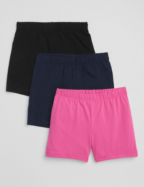 Kids Cartwheel Shorts in Stretch Jersey (3-Pack)