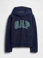 Kids VintageSoft Logo Zip Hoodie