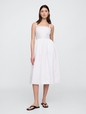 Eyelet Midi Dress