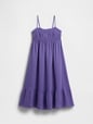 Kids Crinkle Gauze Midi Dress