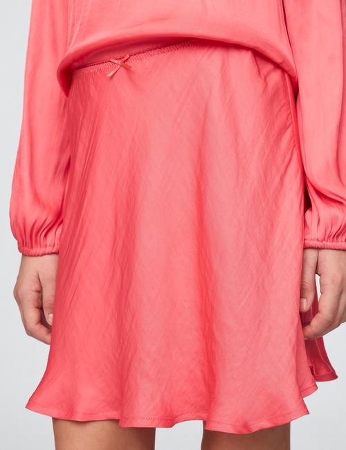 Kids Satin Slip Skirt