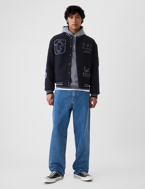 Wool Bomber Jacket
