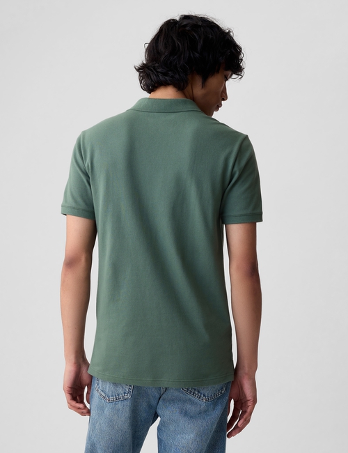 Gap Logo Pique Polo Shirt