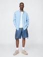 11" Baggy Denim Cargo Shorts