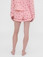 Gap × Summer Fridays Flannel Hearts PJ Boxer Shorts