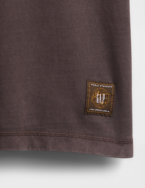 SS WORLD STANDARD CROPPED LOGO T