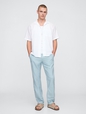 Linen-Cotton Khakis