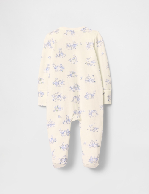 Baby Peter Rabbit™ Organic Cotton Footed One-Piece