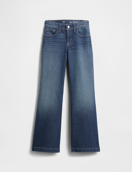 Kids Low Rise Relaxed Flare Jeans