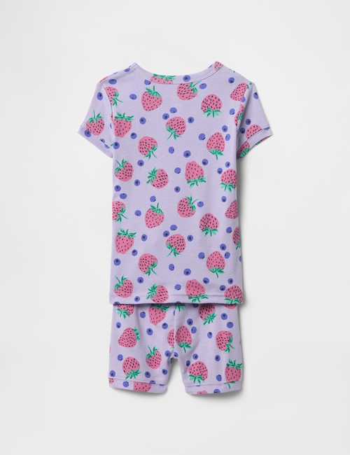 Kids & babyGap 100% Organic Cotton Berry PJ Set