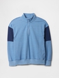 Kids Vintage Soft Half-Zip Logo Pullover
