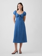 V-SS TIE PUFF SLV MAXI