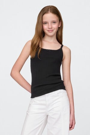 Kids Pointelle Rib Cami