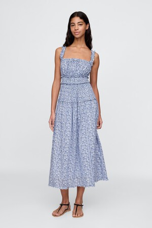Gap × DÔEN Floral Midi Dress