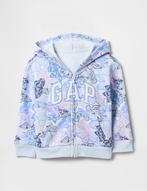 babyGap Relaxed Logo Zip Hoodie