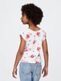 Kids Lace-Trim Pointelle T-Shirt