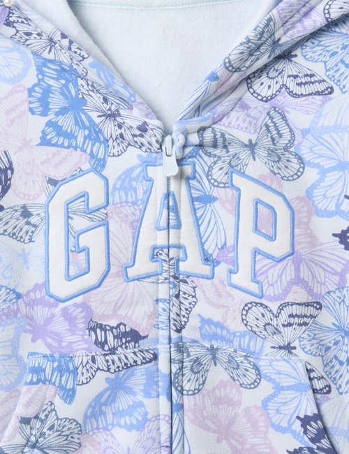 babyGap Relaxed Logo Zip Hoodie