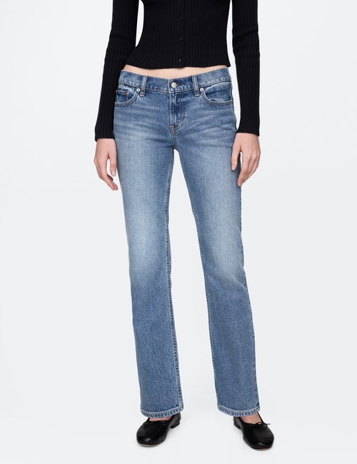 Low Rise '90s Slim Straight Jeans