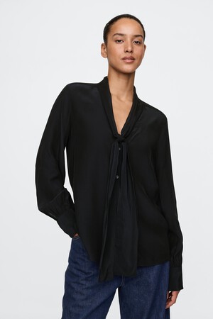 Tie-Neck Top