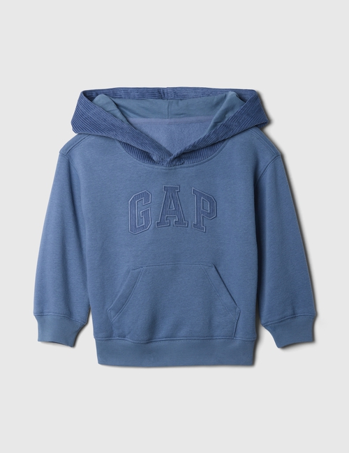 babyGap Vintage Soft Logo Corduroy Hoodie