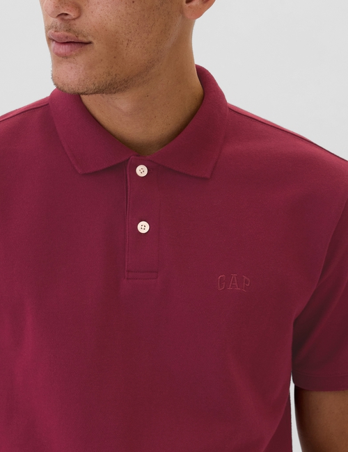 Gap Logo Pique Polo Shirt