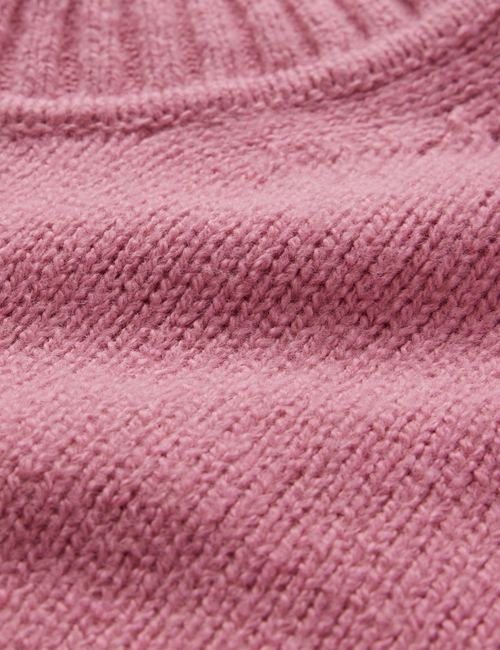 Kids CashSoft Oversized Mockneck Sweater