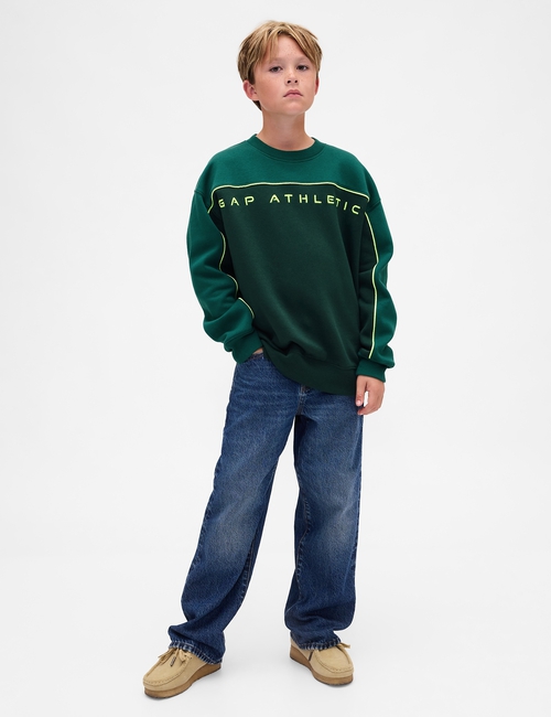 Kids VintageSoft Colorblock Logo Sweatshirt
