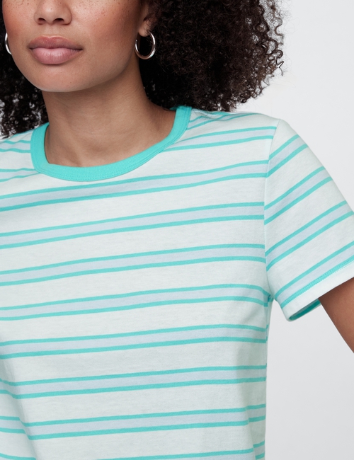 Favorite Stripe Crewneck T-Shirt