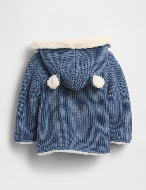 Baby Sherpa-Lined Cardigan