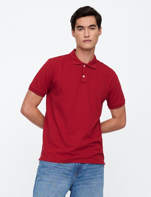 Stretch Pique Polo Shirt