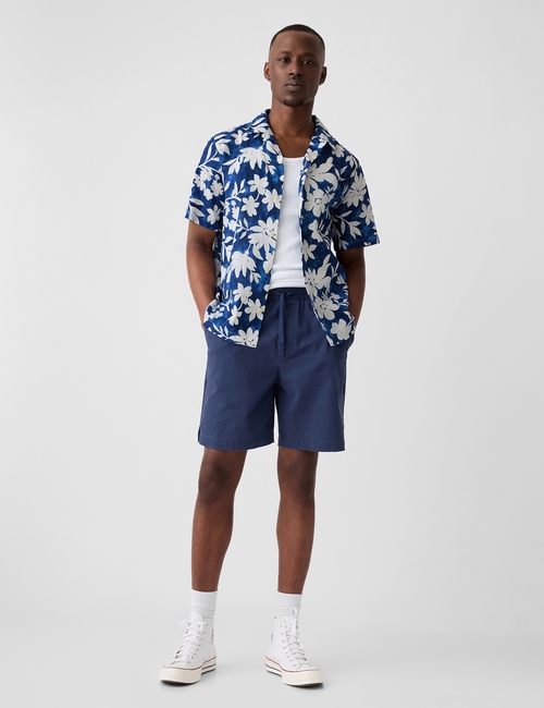 Linen-Blend Vacay Shirt in Standard Fit