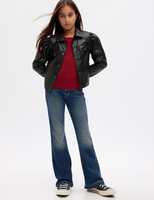Kids High Rise '70s Flare Jeans