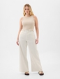High Rise Wide-Leg Jeans