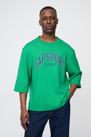Oversized Gap Graphic Terry T-Shirt