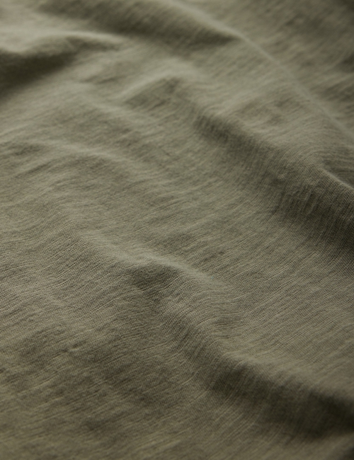 Lived-In Curved Hem Crewneck T-Shirt