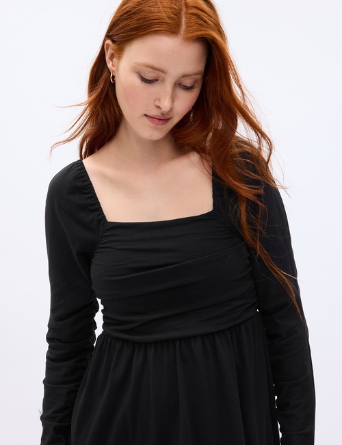Ruched Mini Dress